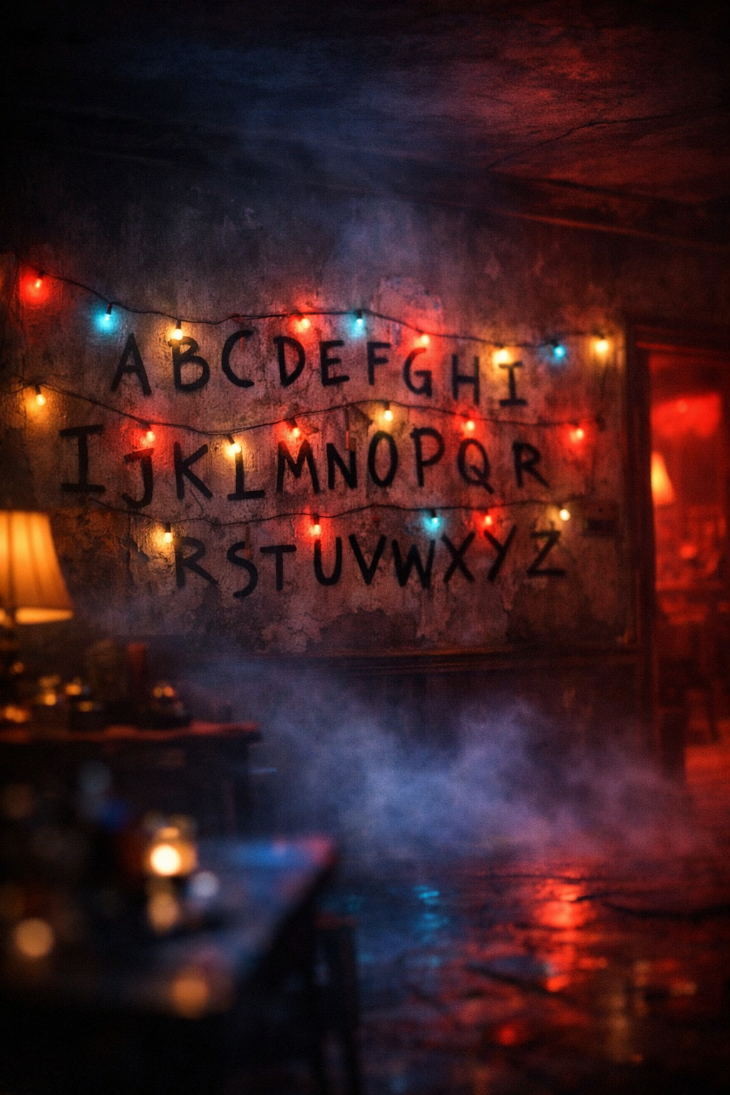 Stranger Things ანბანის კედელი